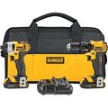 Dewalt $DRILL DRIVER COMBO KIT 20V MAX LIION DWDCK280C2